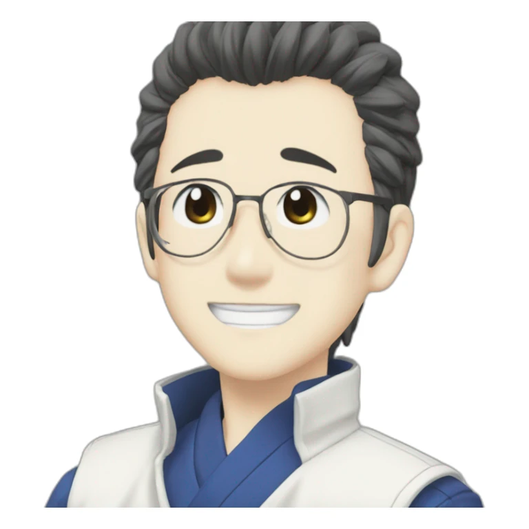 Gojo Satoru like in the manga sticker