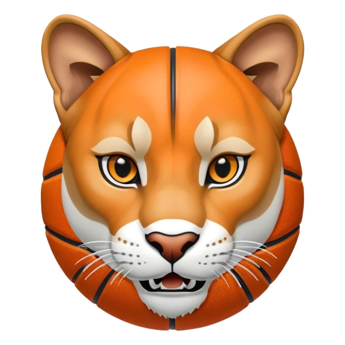 Houston Cougar basketball  sticker