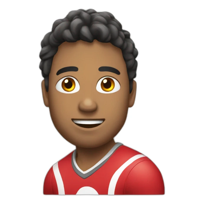 joueur de rugby sticker