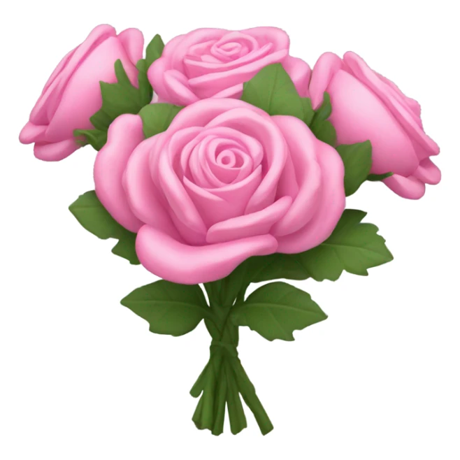 Bouquet of Damascus roses sticker