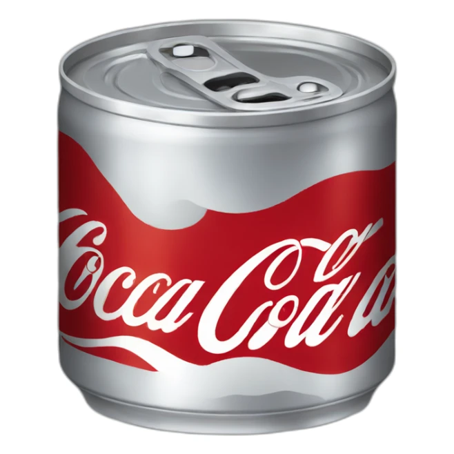 can of coca cola sticker