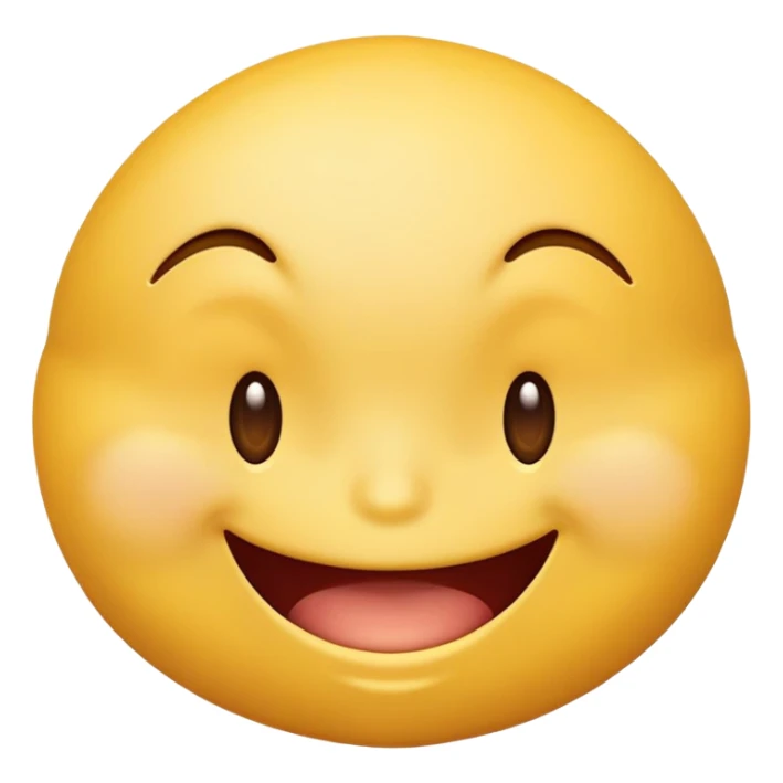 A yellow style emoji with a wink and biting its lip sticker