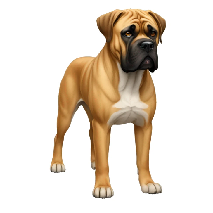 Bullmastiff Dog Breed Full Body sticker