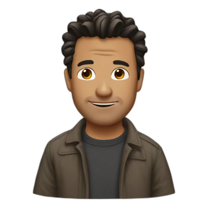 Chandler of friends sticker