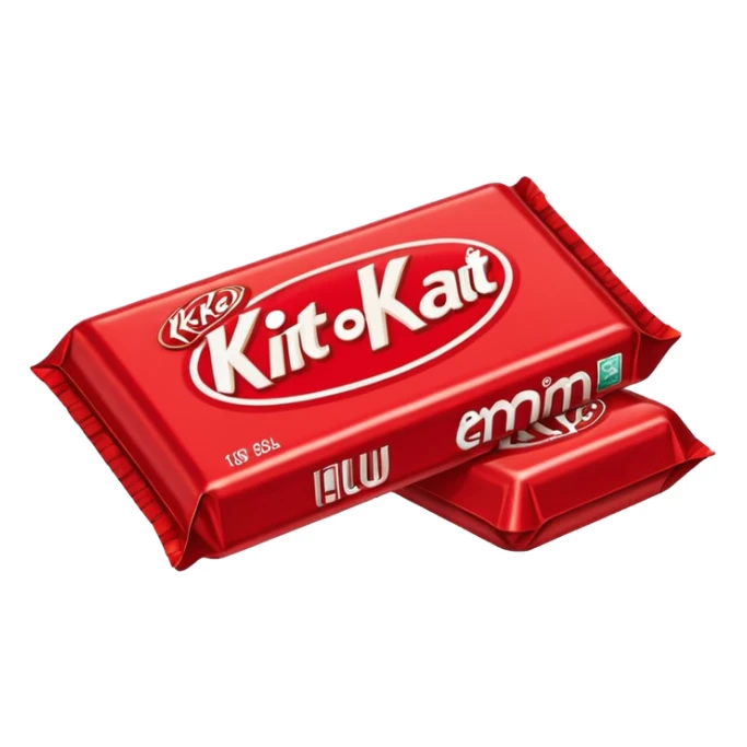 Create kit kat emoji and download it in the emoji sticker