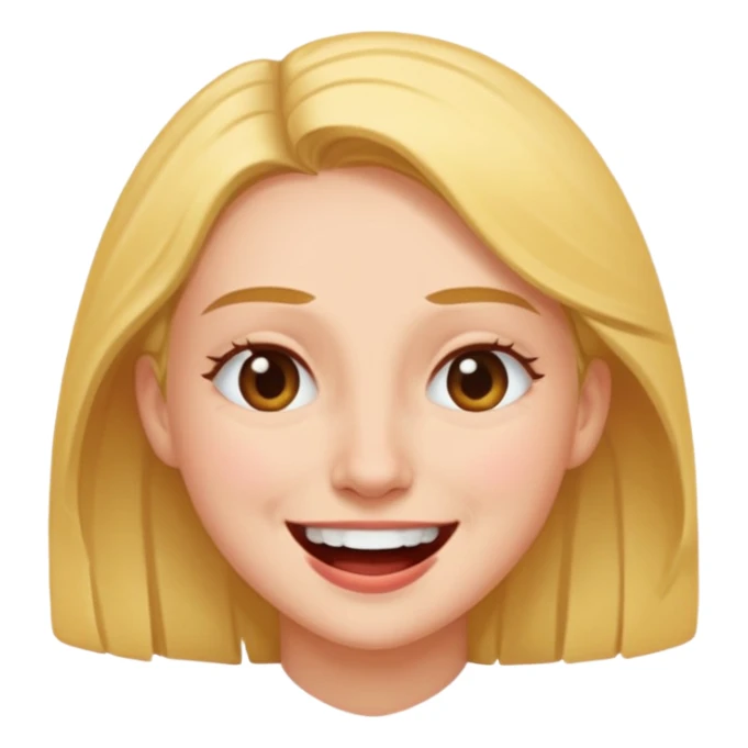 Giggling, trying not to laugh, and side eyeing  sticker