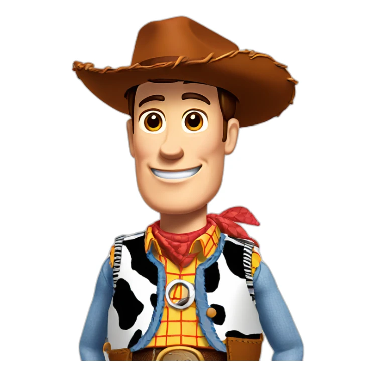 woody from toy story sticker