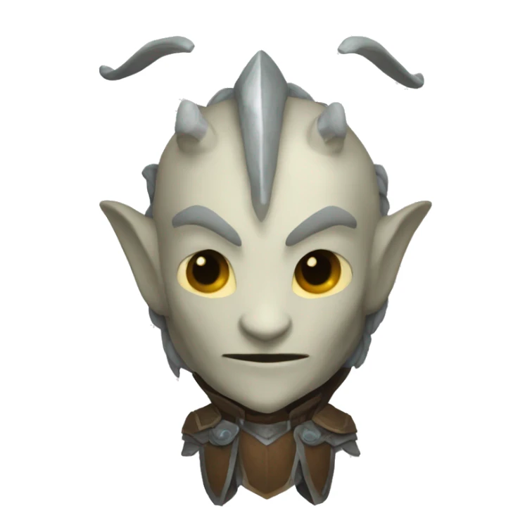 Miraak(skyrime)qui se bat avec le chevalier d'ébonite sticker