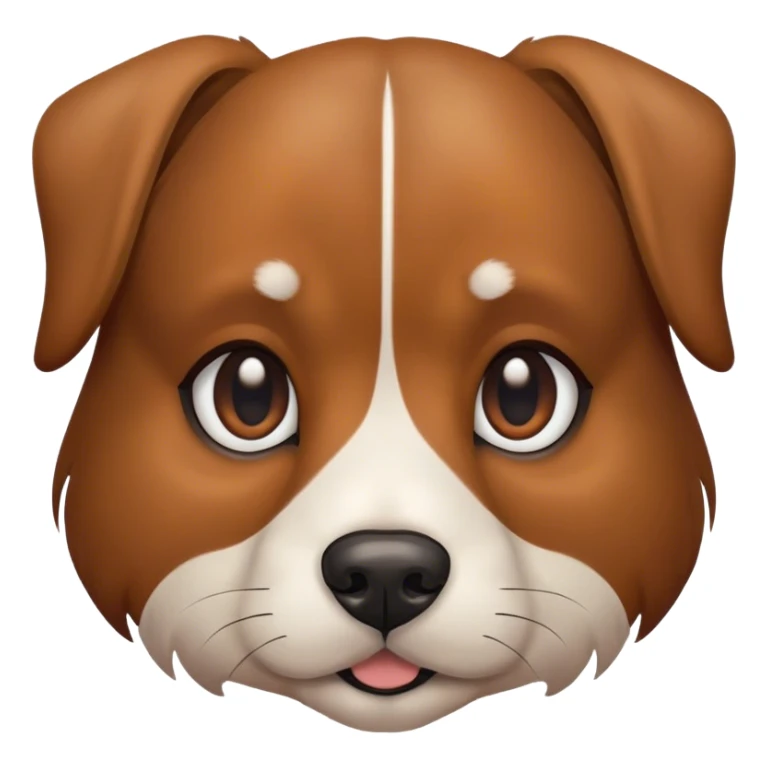 realistic portrait of a dog sticker