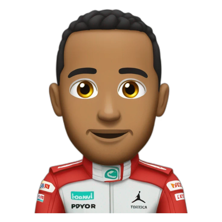 Lewis hamilton qui dit Boris sticker