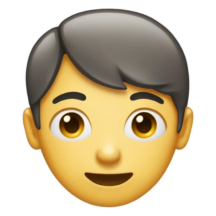 person with right eye closed and tongue out sticker