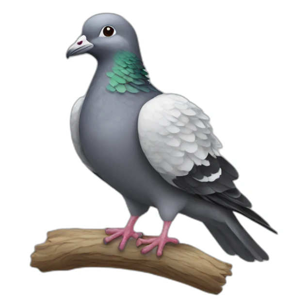 pidgeon france sticker