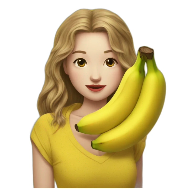 banana man kiss maddison bear sticker