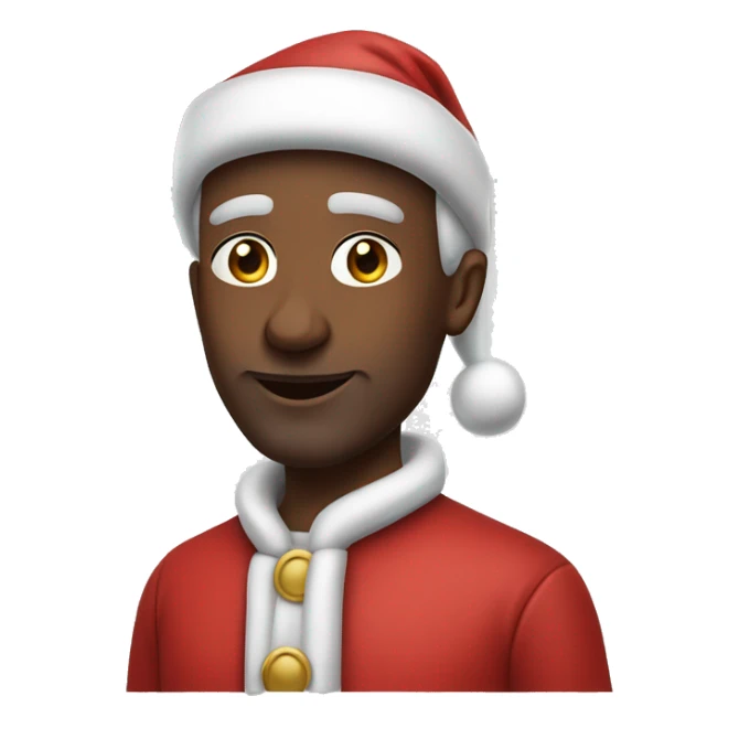 Skinny Santa Claus ￼ sticker