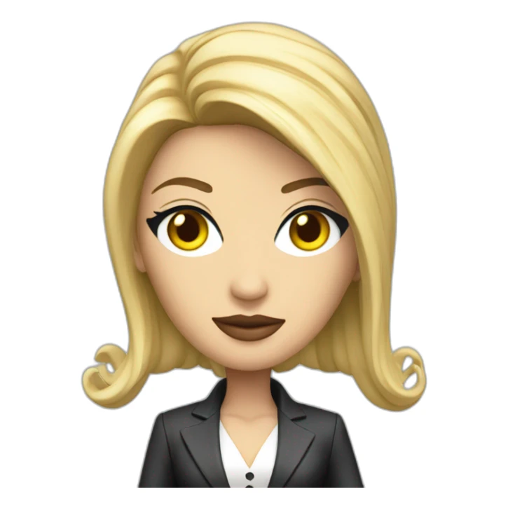 Cosplay ivanka trump tall figurine sticker