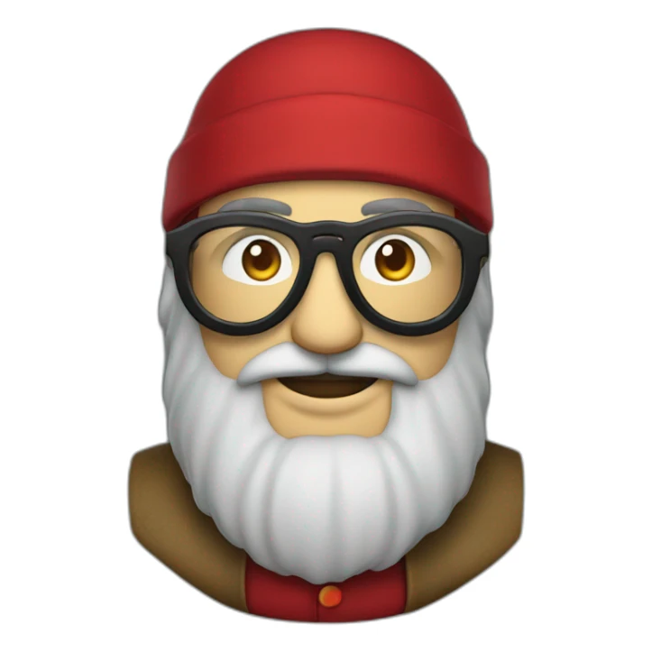 ottoman pasha wearing glasses and red fez sticker