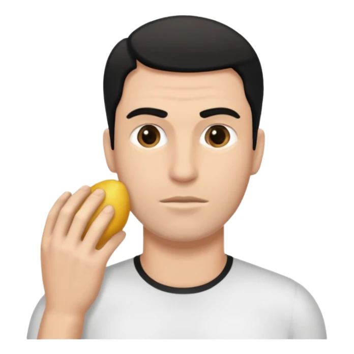 Un homme blanc qui frape un homme noir sticker