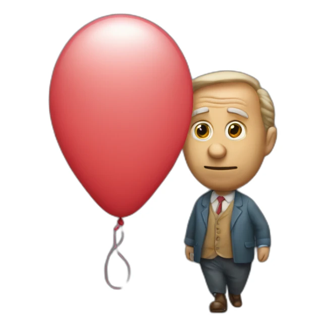 big giant seymore skinner bottom baloon sticker