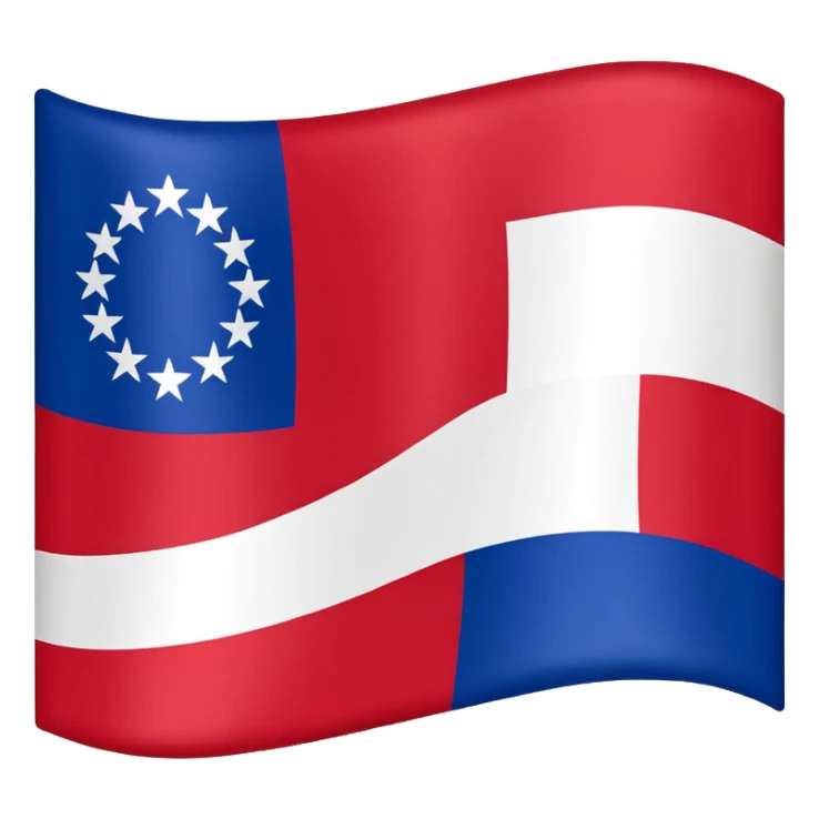 Emoji da bandeira de Pernambuco / Brasil sticker