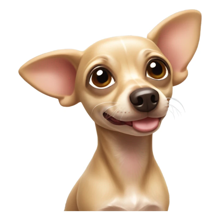 Chihuahua dachshund mixed dog￼￼ sticker