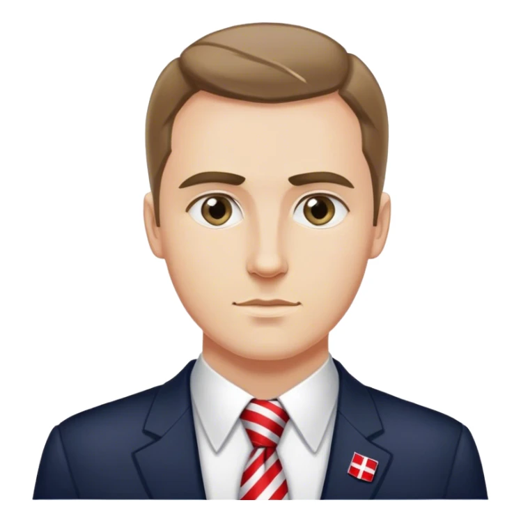 Man polish patriot poland tie
 sticker