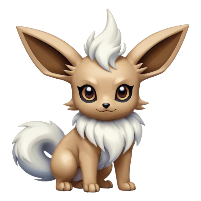 Epic Shiny Cool Cute Kawaii Eevee-Absol-Zorua-Pokemon Full Body sticker