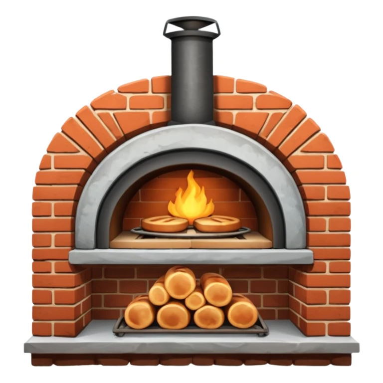 Horno leña sticker