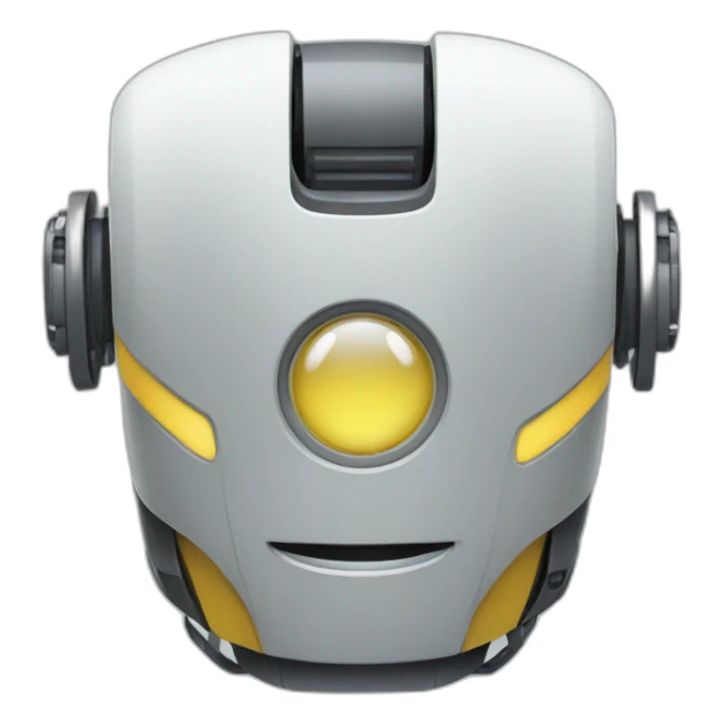 Robot qui rigole  sticker