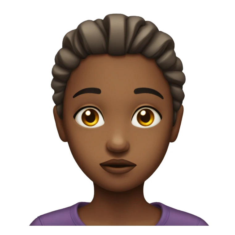 Heart broken girl sticker