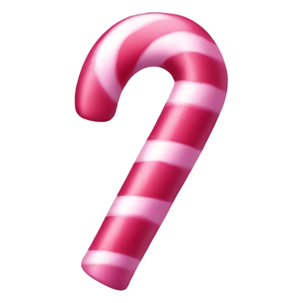 Pink candy cane sticker