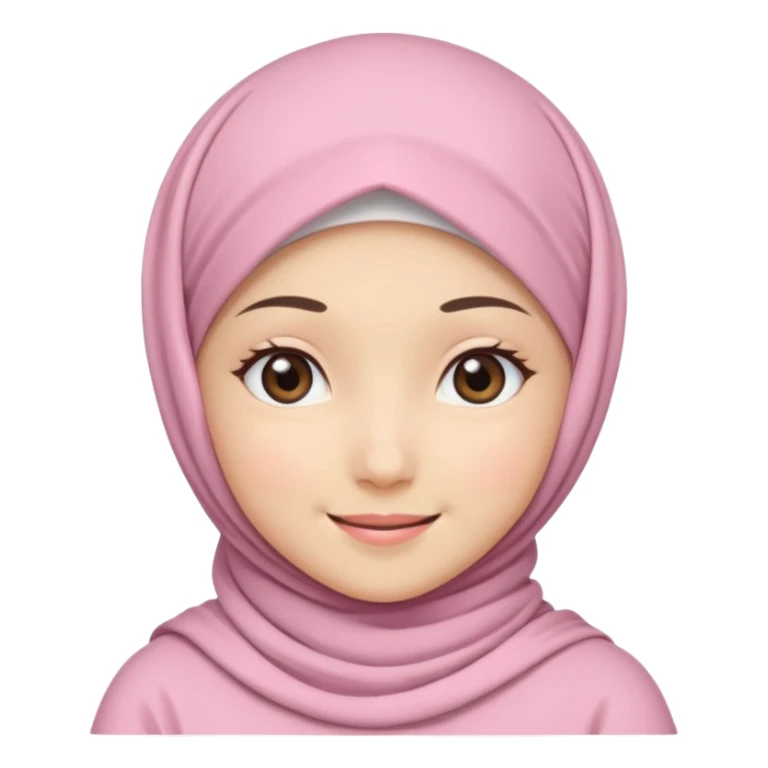 Muslim girl kawaii sticker