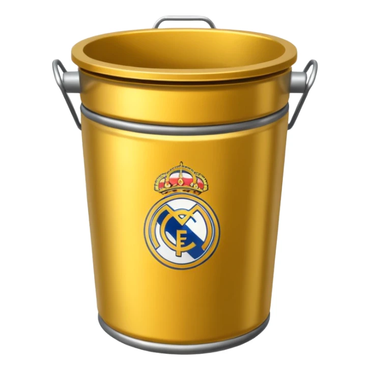 Real Madrid poubelle sticker