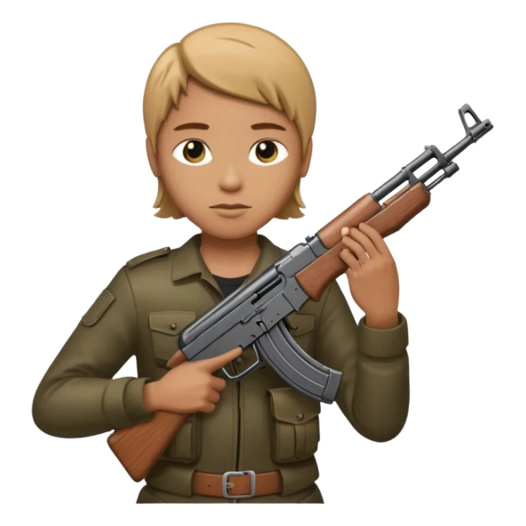 Bana ak 47 turan biri yap sticker