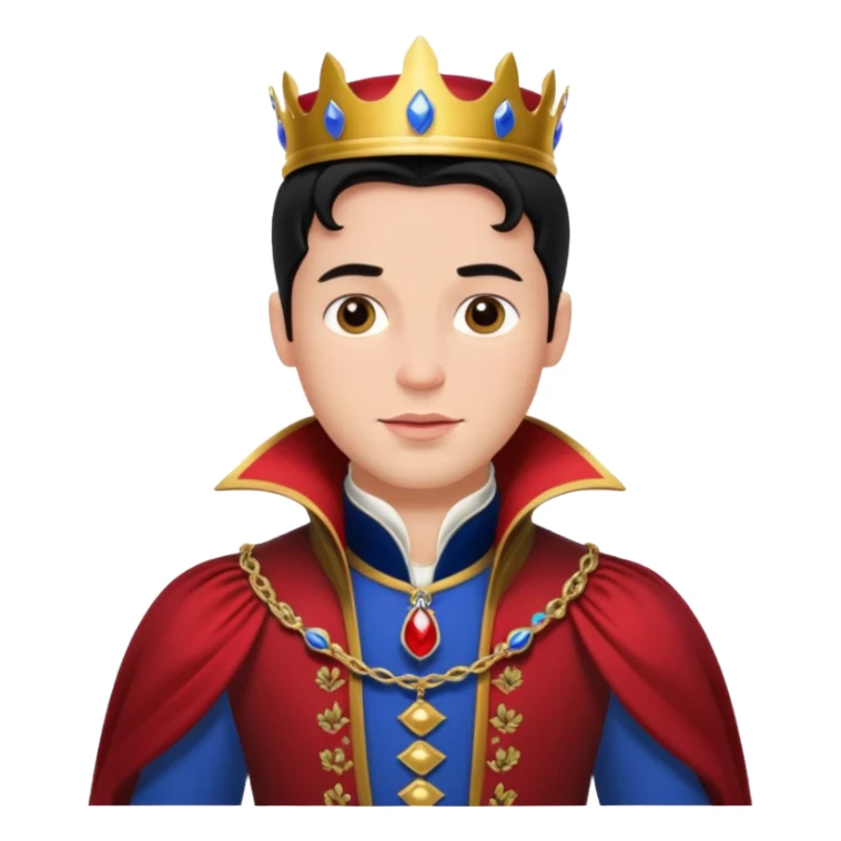the prince from Snow White, charming and heroic sticker