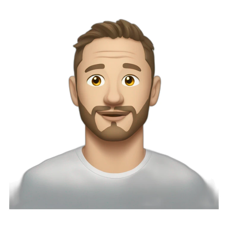 Tom Hardy wearing t-shirt sticker