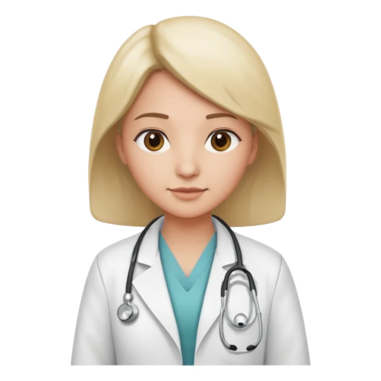 hospital worker sticker