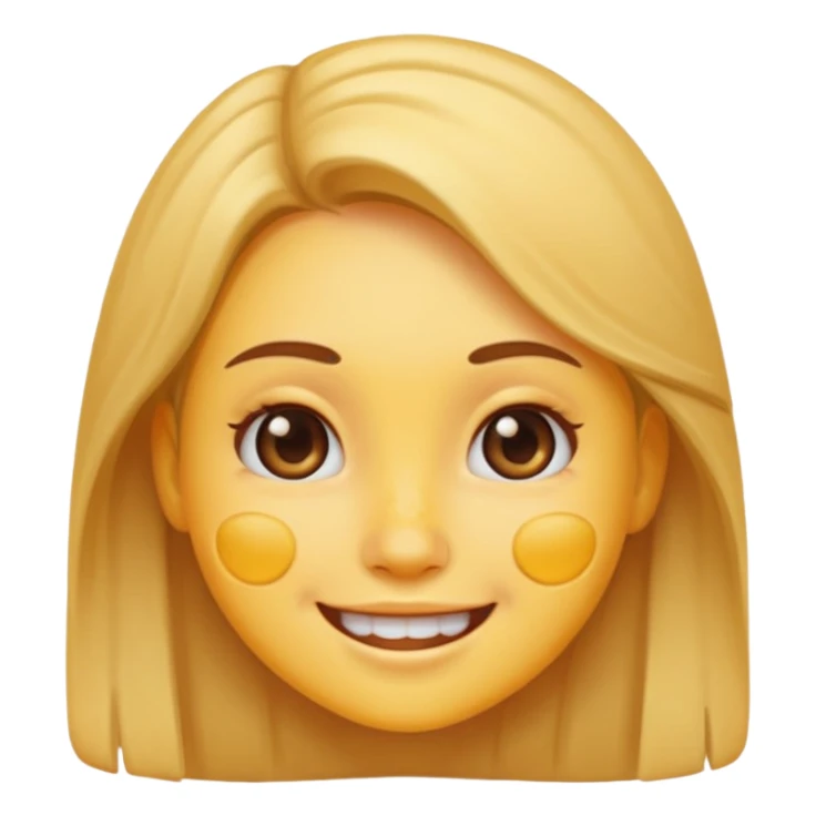 girl emoji with pimple sticker