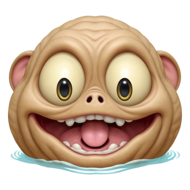 a crabadabadooda face, big eyes, tubblewubble, loolaapapoo, SCREAMING, SCARES, WRINKLY, WRINKLES, sloopa, small mouth loobadooba, consquinto, lalalalabingbong, glossy eyes, maalardo , MAMAMALRHEGVXOSU, HDDISHIAGDUEHAIDYDTBWCAXCXZZXOXOSBSJWK sticker