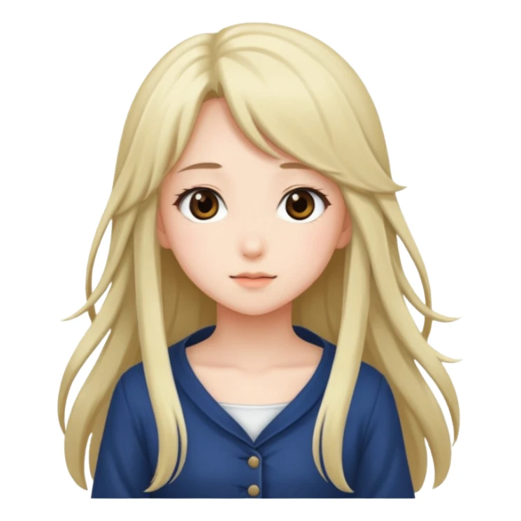 shoujo cute anime romance girl  sticker