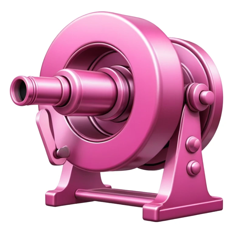 Pink canon sticker