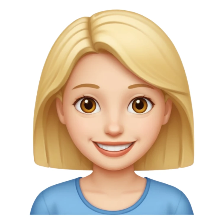 Without clothes girl emoji sticker