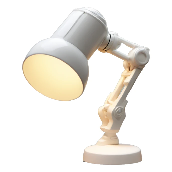 astronaut Desk lamp sticker