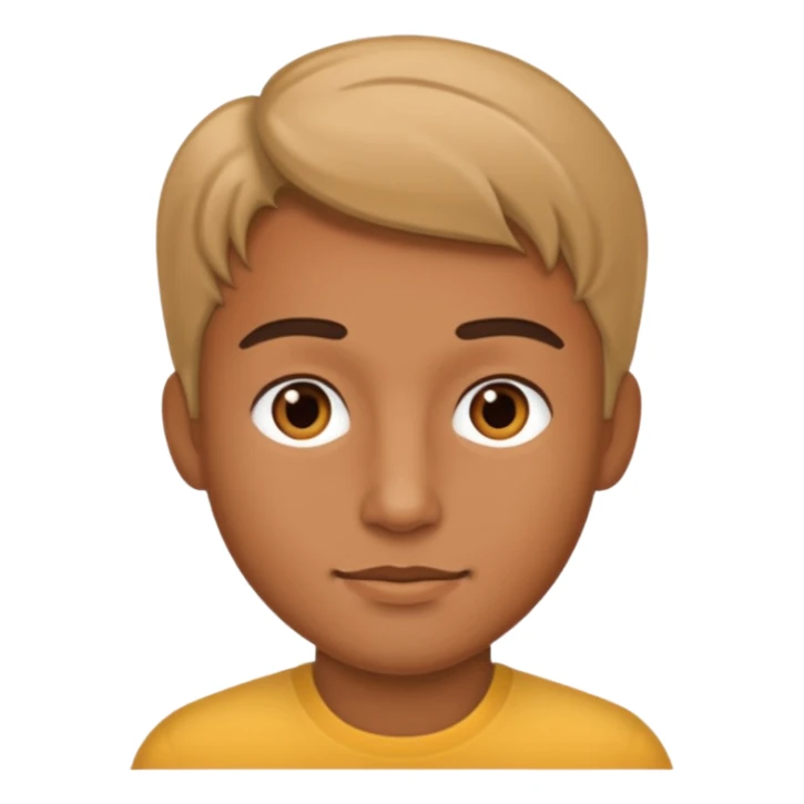 My own emoji based on a photo of myself sticker