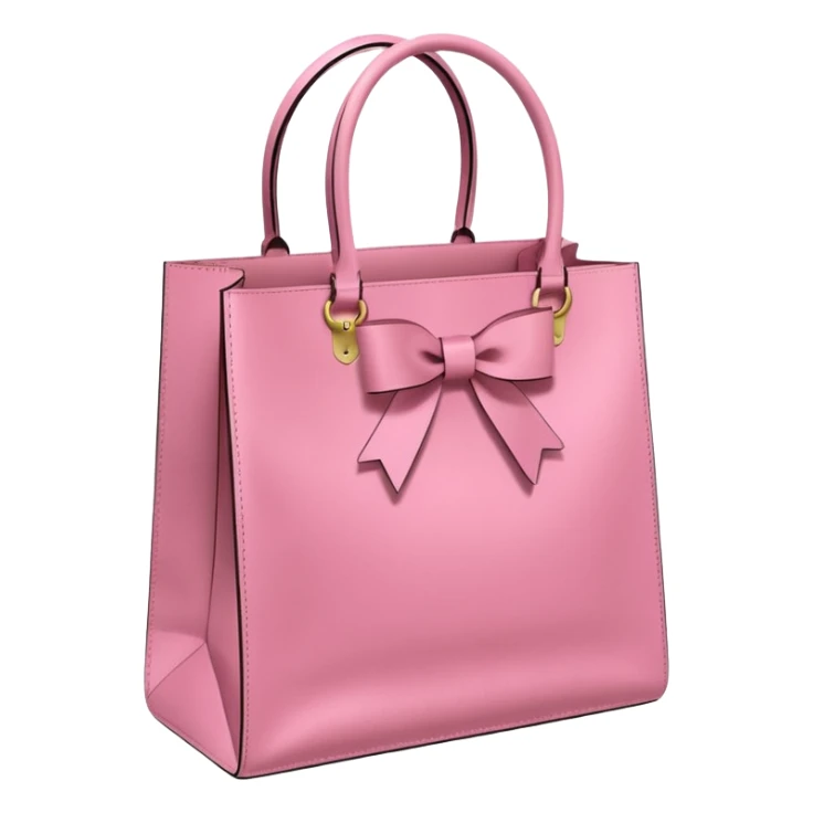 pink shopping bag, Blair Waldorf like sticker