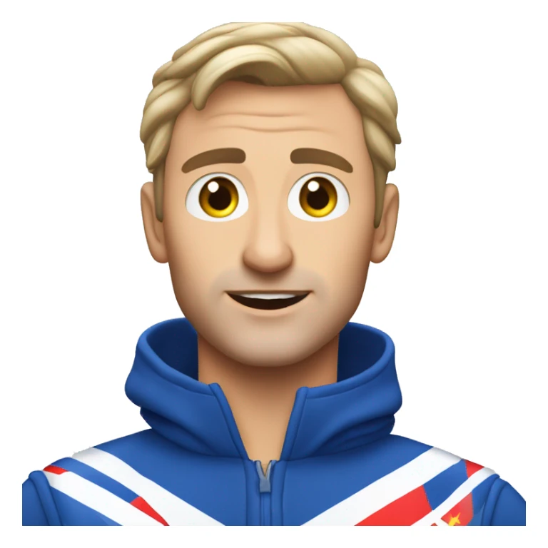 Joost Klein wearing his blue outfit of Eurovision 2024 sticker