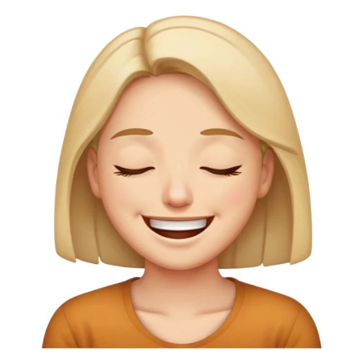 Squinting eyes holding in laugh Smiling eyes closed squint  sticker