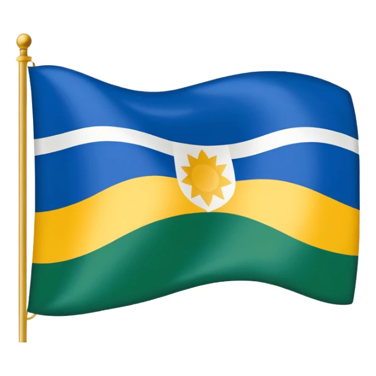 Crie um emoji da bandeira do estado do Paraná sticker