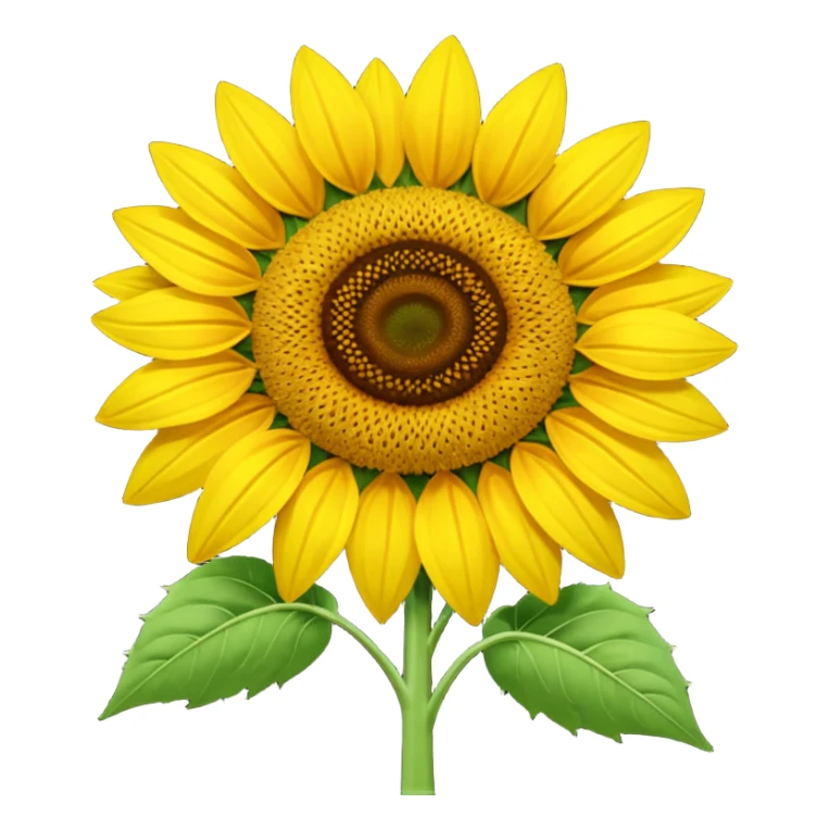 sunflower emoji png sticker