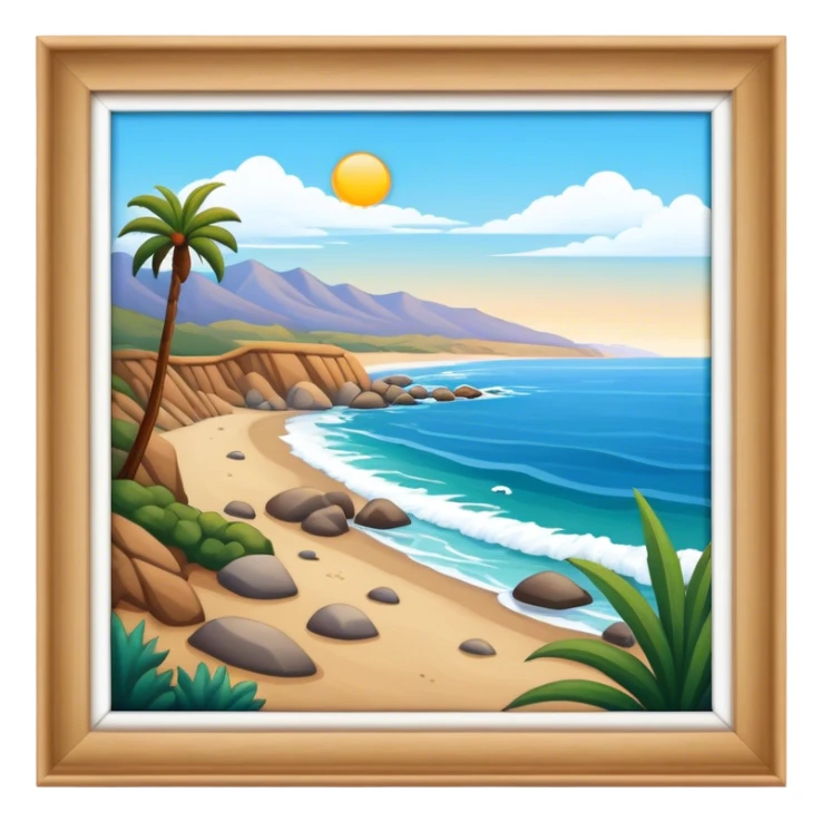 Wild, California, by the sea sticker