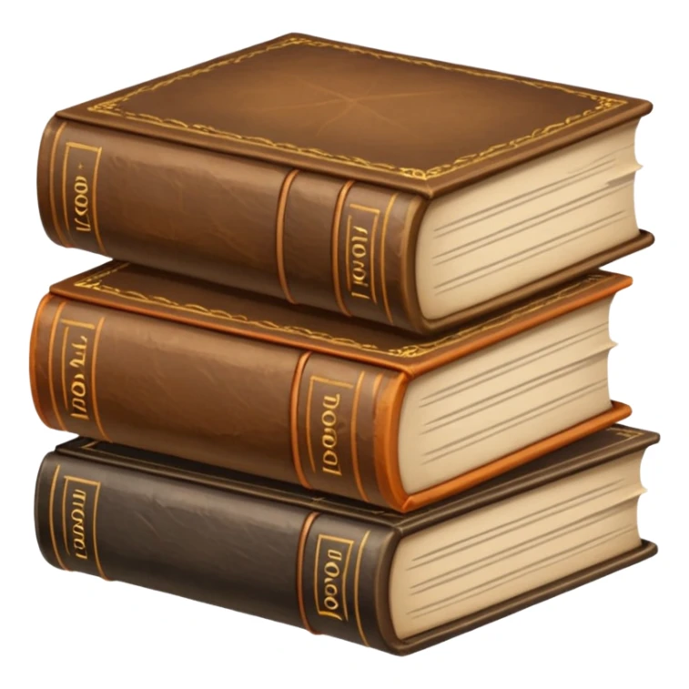 bunch of old book sticker